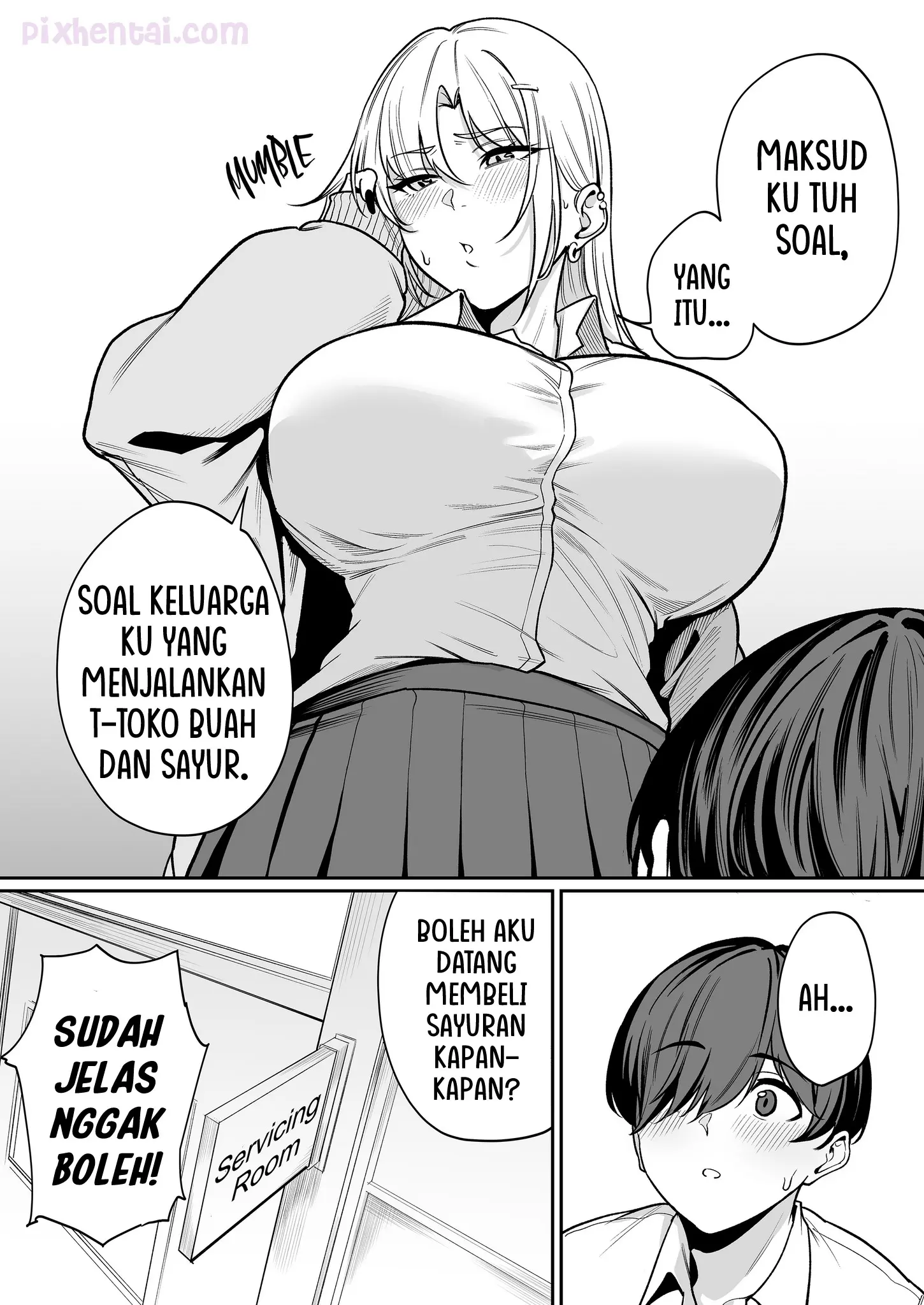 Komik hentai xxx manga sex bokep Now That Im a Special Treatment Student Ill Choose the Ill natured Gyaru Umezu san Who Always Puts Her Ass on My Desk 46